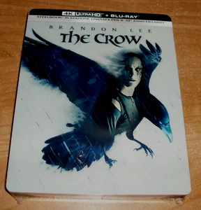 The Crow (El Cuervo) Limitada (4K UHD+Blu-Ray+Poster) Nuevo Sellado Steelbook - Imagen 1 de 7