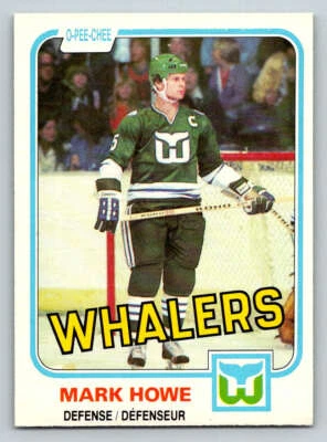 1981-82 O-Pee-Chee #128 Mark Howe (ref 176169) - Image 1 of 2