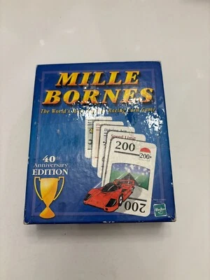 MILLE BORNES 40th Anniversary Card Game Hasbro 2002 - Image 1 of 3