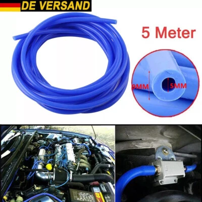 5m KFZ Auto Unterdruckschlauch Silikonschlauch Vakuumschlauch Druckschlauch 5 mm - Bild 1 von 4