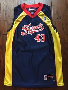 WNBA INDIANA  FEVER #43 Alicia Thompson YOUTH JERSEY Sz YOUTH Medium Texas Tech - Picture 1 of 6