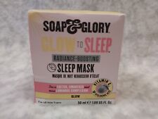 Soap & Glory Glow to Sleep Radiance Boosting Sleep Mask 1.69 fl oz New in Box
