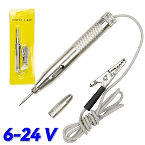 6V 12V 24V KFZ Prüflampe Spannungsprüfer Spannungstester Strom Auto &LKW Tools - Bild 1 von 8