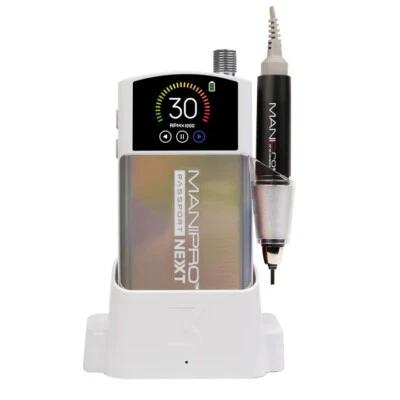 Kupa ManiPro Passport NEXT Complete Nail Drill w/ KP65 Handpiece (White) - Image 1 of 3