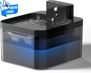 Automatic Cat Water Fountain USB Battery Powered Smart Motion Sensor Pump - Picture 1 of 12