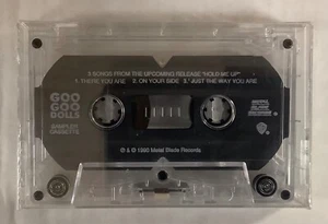 Goo Goo Dolls “Hold Me Up” Sampler Cassette 1990 Metal Blade Records Rock - Picture 1 of 2