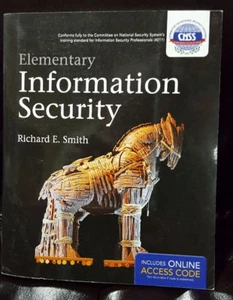 ELEMENTARY INFORMATION SECURITY by Richard E. Smith FREE Shipping! - Picture 1 of 2