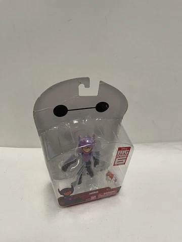 Disney Big Hero 6 The Series Hiro Action Figure Bandai 2018 4.5" Baymax NEW Cover