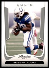 2011 Panini Prestige Joseph Addai A Football Cards #87