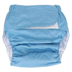 Reusable Adult Cloth Diaper, Adults Incontinence Underwear Elderly Nappies Wa... - Picture 1 of 7
