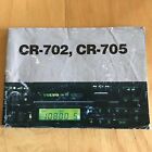 Cr-702, Cr-705 Volvo Radio - Original User Manual
