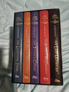 Percy Jackson and the Olympians Hardcover Box Set, Rick Riordan, 1st Edition OOP - Bild 1 von 9