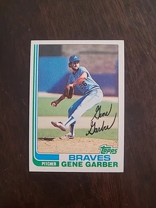 1982 Topps Gene Garber #32 Atlanta Braves - Picture 1 of 2