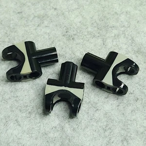 LEGO Technic Axle Connector 2x3 with Rubber Insert x1192px1 Black Qty 3 - Picture 1 of 4