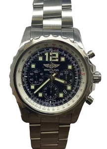 Breitling Chronospace A23360 Black Dial Automatic Men's Watch - Picture 1 of 10