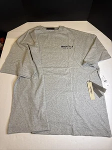 Essentials Fear Of God T-Shirt Light Heather Size XXL (OVERSIZED) New With Tags. - Imagen 1 de 15