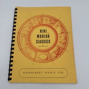 Nine Modern Classics Merlyn Shute 1980 Morrissey Magic Tricks envío gratuito - Imagen 1 de 7