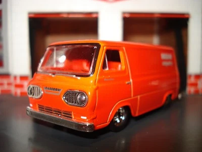 1965 MERCURY ECONOLINE VAN LOWERED CUSTOM LIMITED EDITION 1/64 M2 "RED" CRUISER - Image 1 of 4