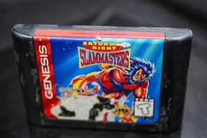 Saturday Night Slam Masters (Sega Genesis, 1994) testato solo carrello autentico - Foto 1 di 2