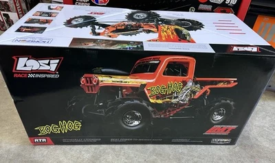 Losi LOS04024T2 1/8 LMT 4WD Solid Axle Mega Truck Brushless RTR Bog Hog SEALED - Image 1 of 4
