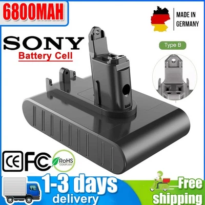 6.8AH Akku Für Dyson DC31 DC34 DC35 DC44 DC45 Animal Sony Cell Ersatzakku Type B - Bild 1 von 4