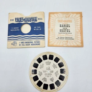 Hänsel und Gretel 1946 View-Master Single Reel FT-2 + Story Booklet - Bild 1 von 7