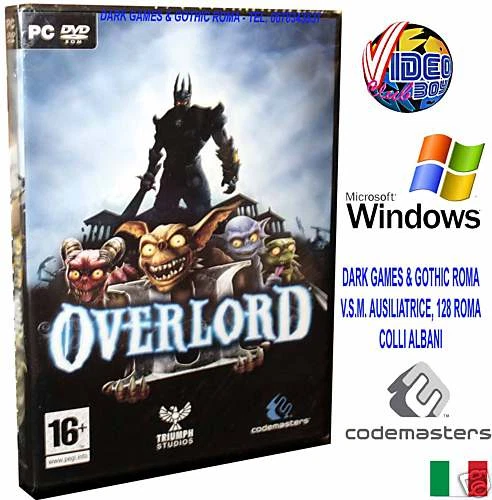 OVERLORD 2 II PC DVD WINDOWS GAME @ ITALIAN NEW ENG - Image 1 of 1