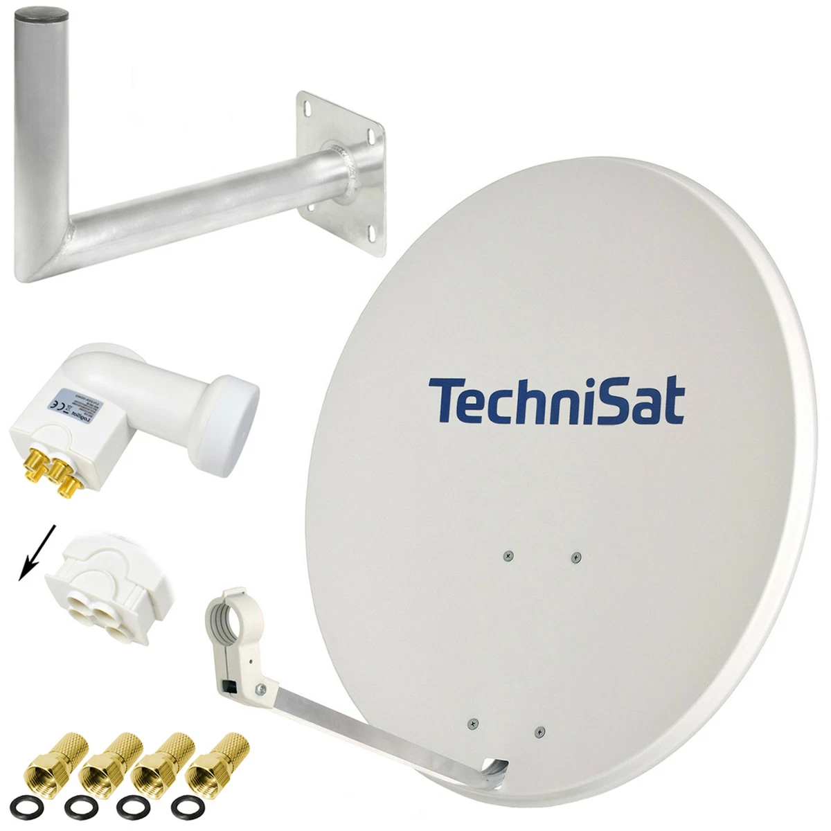 TechniSat SATAN 45 – Satelliten-Schüssel Für 1  Produktbild-Vorschau 8