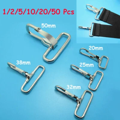 20 25 32 38 50mm Strapping Bag Clasps Lobster Clasps Trigger Clips Snap Hook - Image 1 of 3