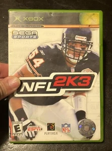 NFL 2K3 XBOX Sega Sports Free Shipping With Manual NFL ESPN 2002 FREE SHIPPING - Picture 1 of 6