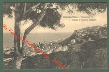 Marche. CUPRA MARITTIMA, Ascoli. Panorama. Cartolina d'epoca viaggiata nel 1914.