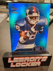 2000 Pacific Prism Blu Olografico #59 Ike Hilliard/100 New York Giants - Foto 1 di 2