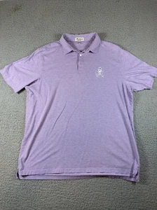 Peter Millar Crown Soft Polo Golf Shirt Mens XL Royal Country Club Silk Pima - Picture 1 of 8