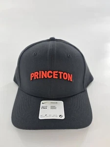 Princeton Tigers Gray Stretch Hat Nike Classic99 Dri Fit Swoosh Flex Unisex OSFM - Picture 1 of 8