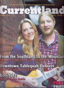 Currentland Magazine October 2013 Susan Tedeschi Trucks Band John Fogerty ZZ Top - Picture 1 of 2
