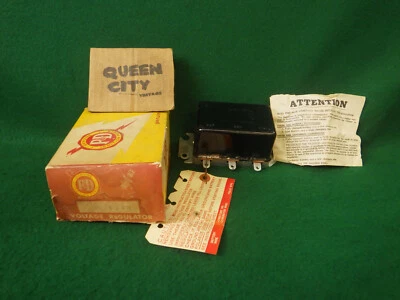 1955 1956 1957 NOS VOLTAGE REGULATOR GM Chevy PONTIAC RAMBLER GMC IHC 1958-1963 - Image 1 of 4