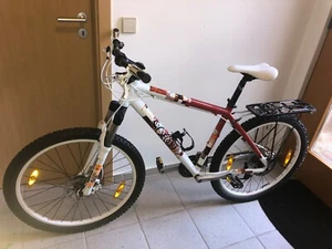 SCOTT Fahrrad 24 Zoll in weiß-orange - Bild 1 von 3