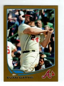 2013 Topps Mini Gold #418 Evan Gattis \62 (ref 138839) - Picture 1 of 1
