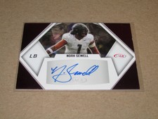 2023 SAGE RED ROOKIE AUTO NOAH SEWELL BEARS #A-NS
