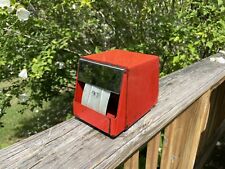 Vintage Erving Paper Mills 2 Sided Napkin Dispenser Holder Red