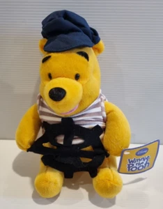 Winnie the Pooh Nautical Sailor Soft Toy Plush 20cm - Foto 1 di 11