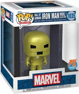 Iron Man Model 1 Gold Hall Of Armor Funko Pop Deluxe Marvel FIGURE - Foto 1 di 1