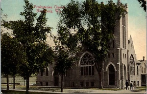 Postal de la Iglesia Presbiteriana de Readsburg Wisconsin - Imagen 1 de 2
