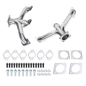 Shorty Center Dump Manifold Headers For 1932-1953 Ford Car Truck Flathead V8 - Bild 1 von 7