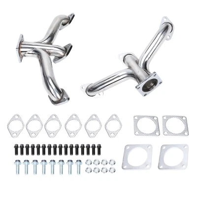 Shorty Center Dump Manifold Headers For 1932-1953 Ford Car Truck Flathead V8 - Bild 1 von 4