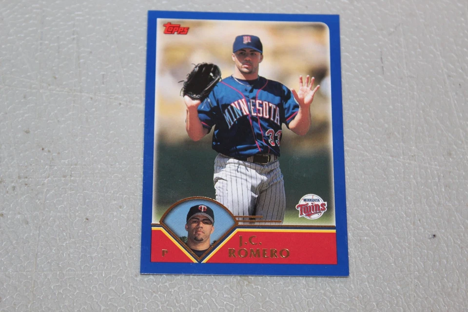 2003 TOPPS BASEBALL CARDS Complete Finish Fill Your List Set U-Pick #501-721 - Image 1 of 1