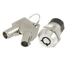 2 Position Keylock Switch 2NC 2NO Electric Keylock Durable Push Button Switch