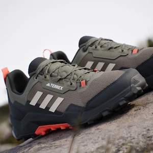 adidas Terrex AX4 WIDE Men’s Size 9.5 ~ 12 OLIVE GREEN BLACK Hiking shoes - Picture 1 of 11