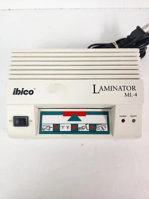 Ibico ML4  Laminator System  up to 4" Wide Photo ID Etc - Image 1 of 4