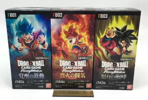 【3BOX】 Dragon Ball Super: Fusion World FB-01 FB-02 FB-03 Japanese Sealed Case - Picture 1 of 24
